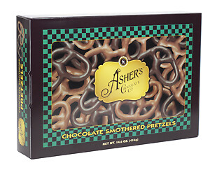 Asher&#039;s Chocolate Covered Pretzels