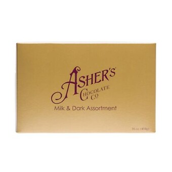 Asher&#039;s Gold Boxed Assorted Chocolates