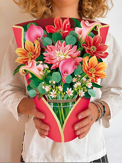 Fresh Cut Paper Dear Dahlia Bouquet