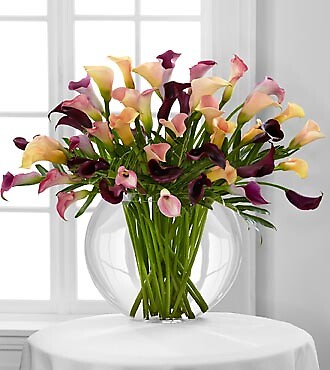 Calla discount lily arrangement