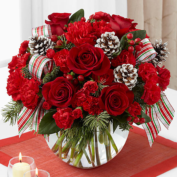 The Christmas Peace Bouquet arranged by a florist in Glendora, NJ