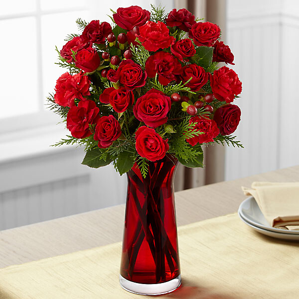 The Spirit of the Season Bouquet arranged by a florist in Glendora, NJ